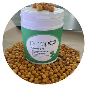 Collory Halbkugeln Snack mit purapep Comfort Dose