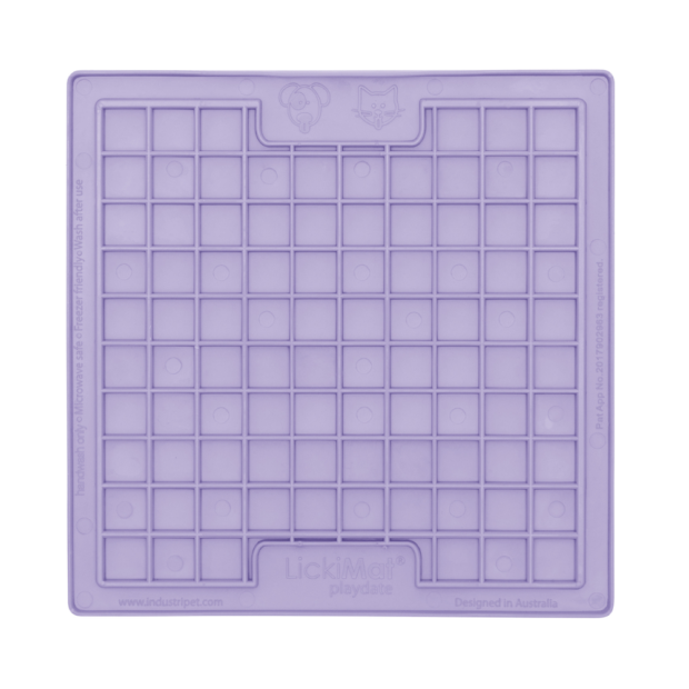 LickiMat-Playdate Schleckmatte-lavender frontal