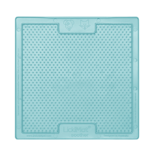 LickiMat-Soother-Schleckmatte-Mint frontal