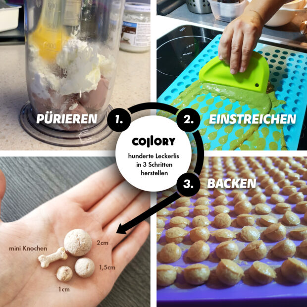 Collory Stick Backmatte Anwendung