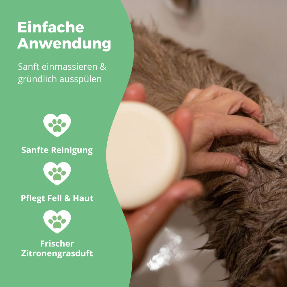 purapep Zitronengrasshampoo Anwendung