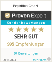Erfahrungen & Bewertungen zu Peptrition GmbH