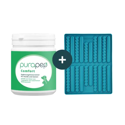 purapep Comfprt Pulver 280g plus Collory Backmatte Stick medium