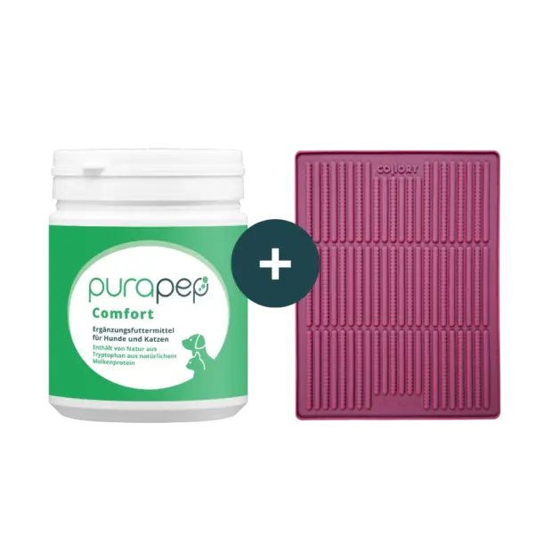 Snack & Relax-Set 2 aus purapep Comfort & Stick-Backmatte mini