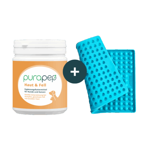 purapep Haut & Fell 280g + Collory halbkugel Backmatte