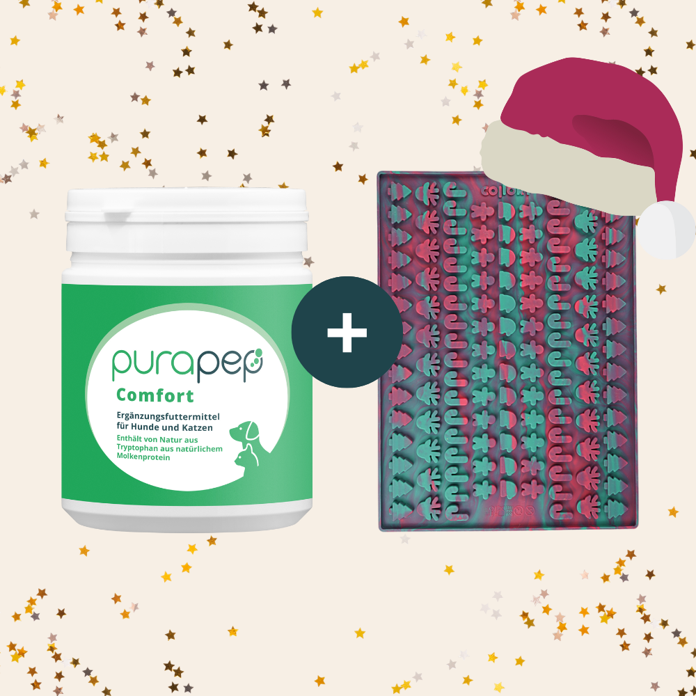 purapep Comfort 280g Dose + Collory Weihnachtsbackmatte