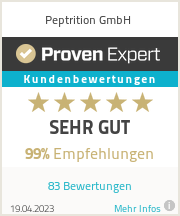 Erfahrungen & Bewertungen zu Peptrition GmbH