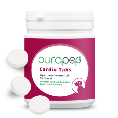 purapep Cardio Tabs Frontansicht mit 3 Tabs