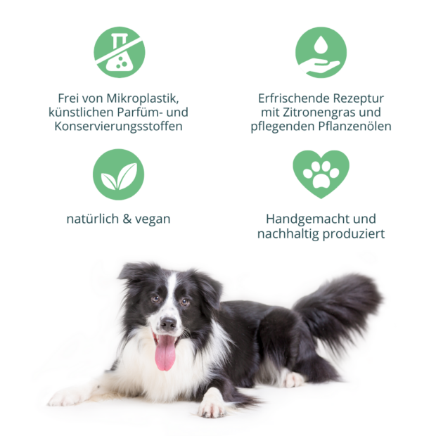 purapep Care Zitronengras Hundeshampoo – Bild 3