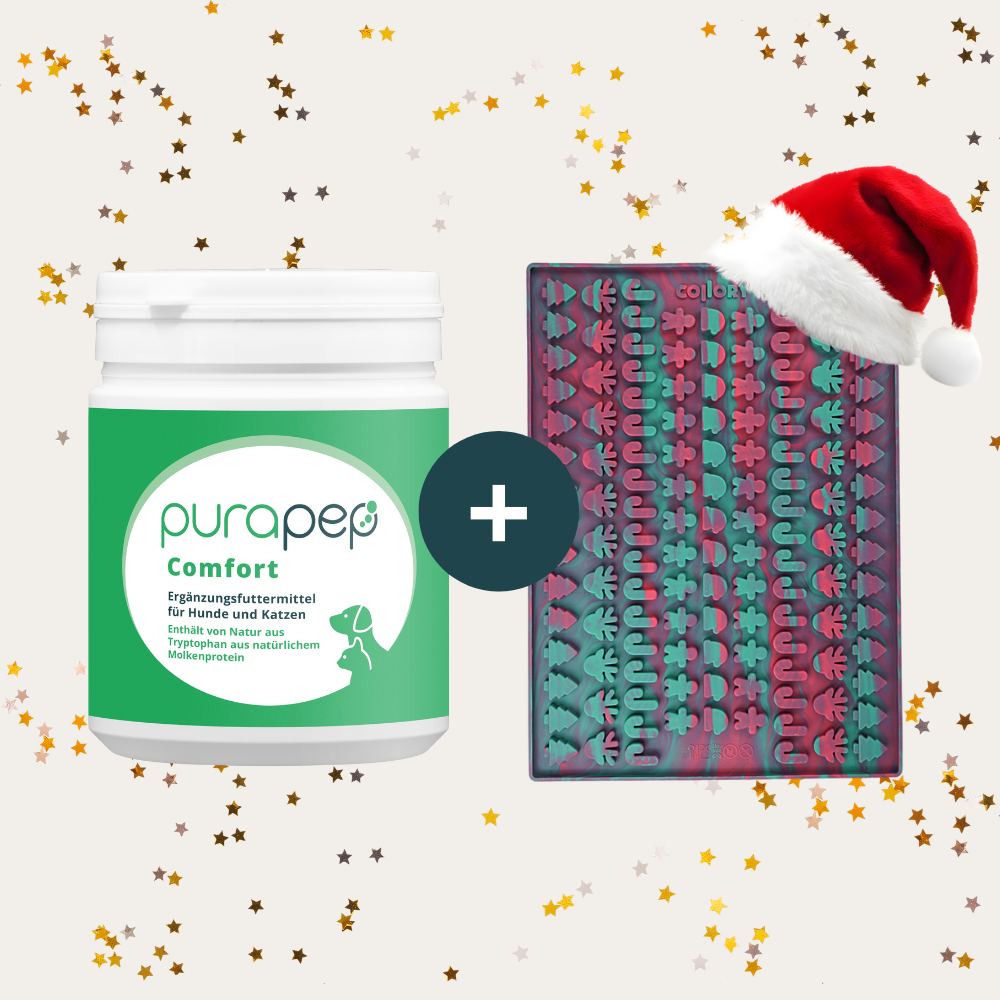 purapep Comfort 280g Dose + Collory Weihnachtsbackmatte