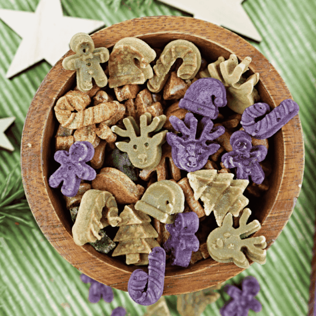 Backmatte Collory Weihnachten Leckerlies Schale